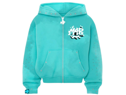 Presidential Zip Up (Teal)