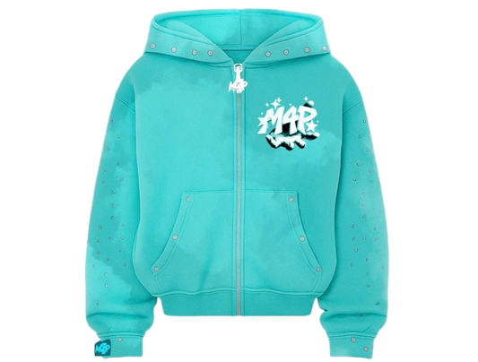 Presidential Zip Up (Teal)