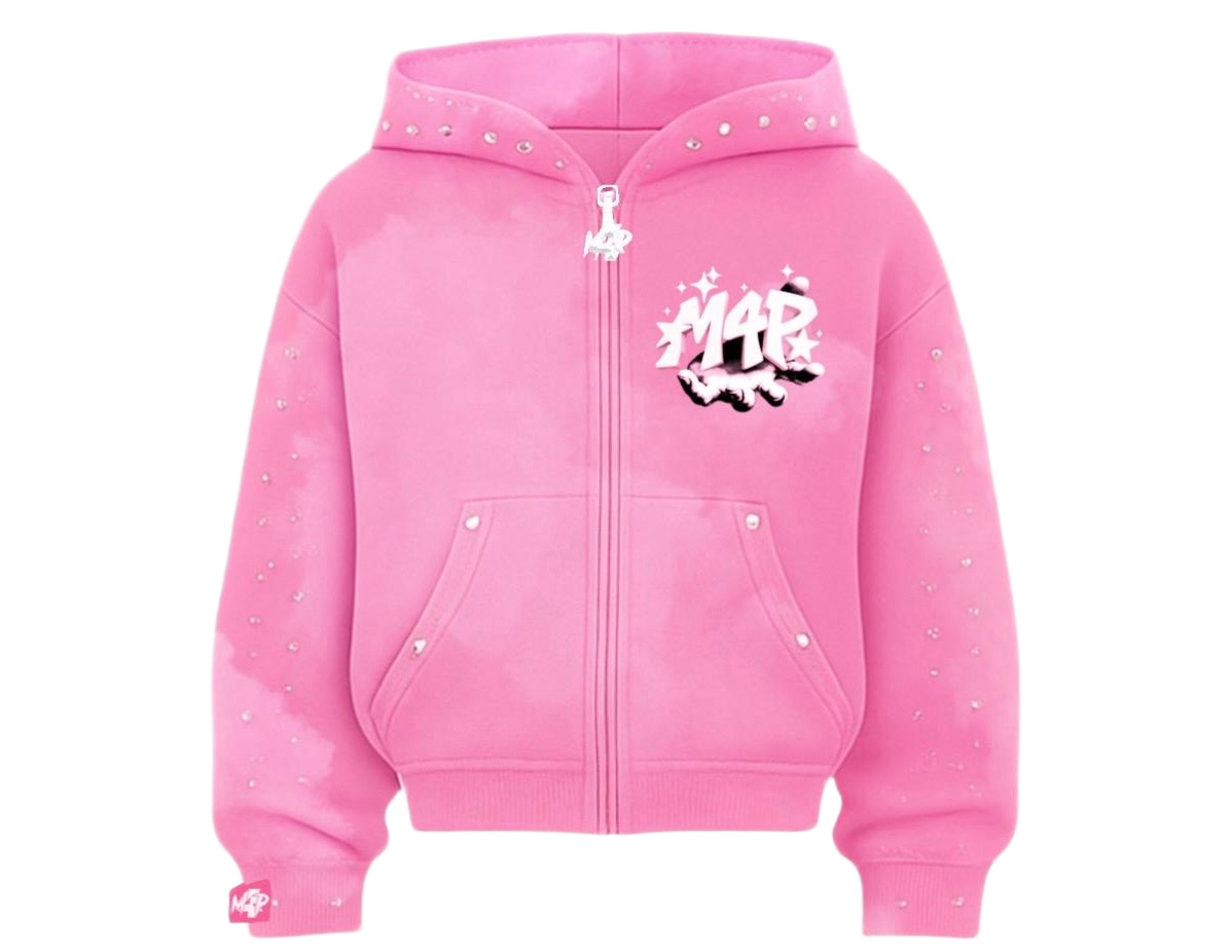Presidential Zip Up (Pink)