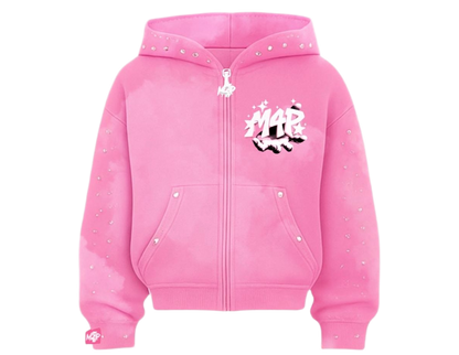 Presidential Zip Up (Pink)