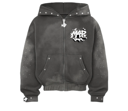 Presidential Zip-Up (Grey)