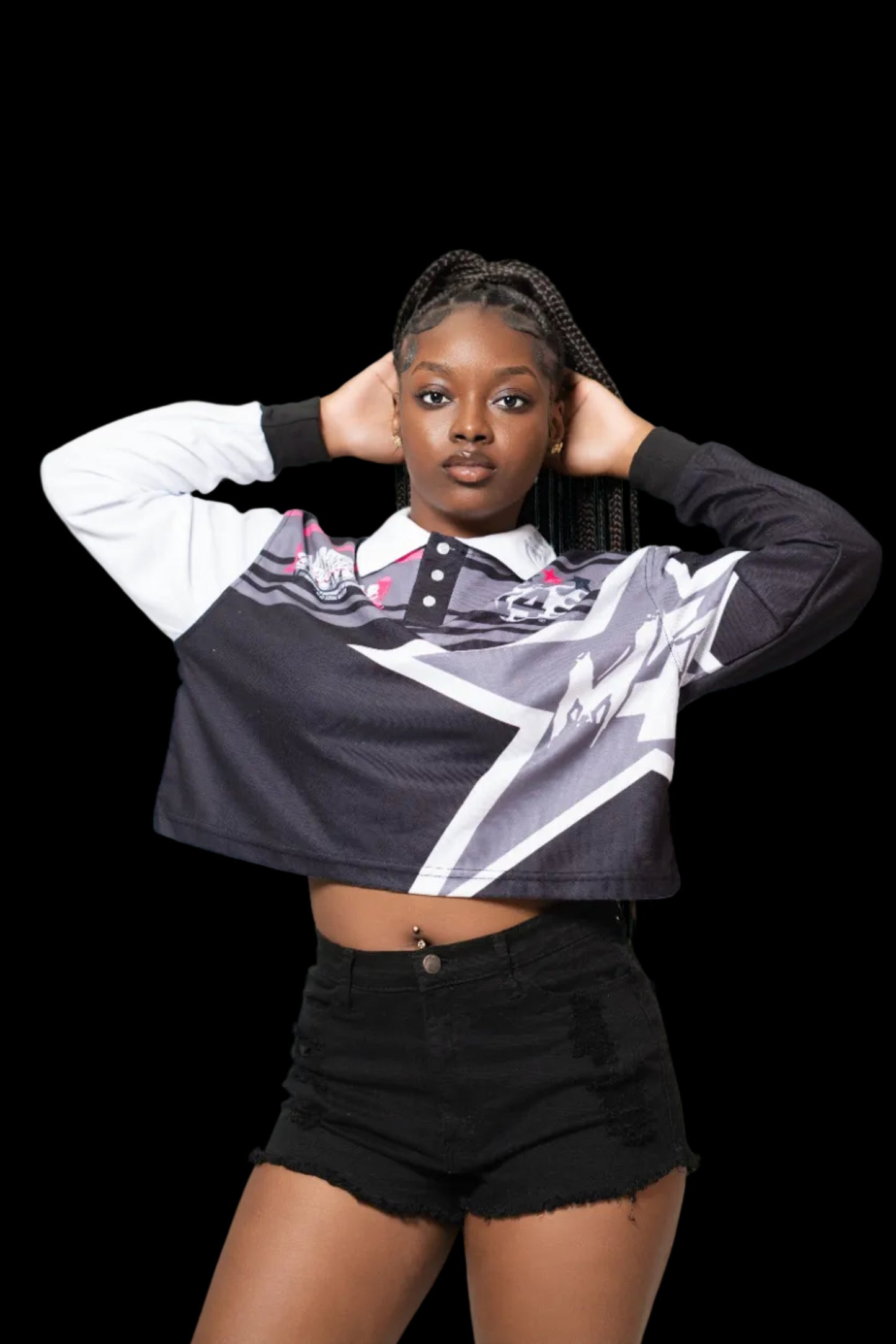 Womens Rugby LongSleeve (Crop)