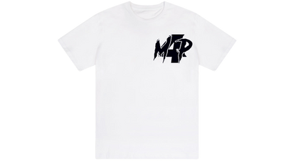 Motion No Emotion Tee (White & Black)