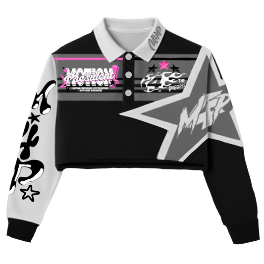 Womens Rugby LongSleeve (Crop)
