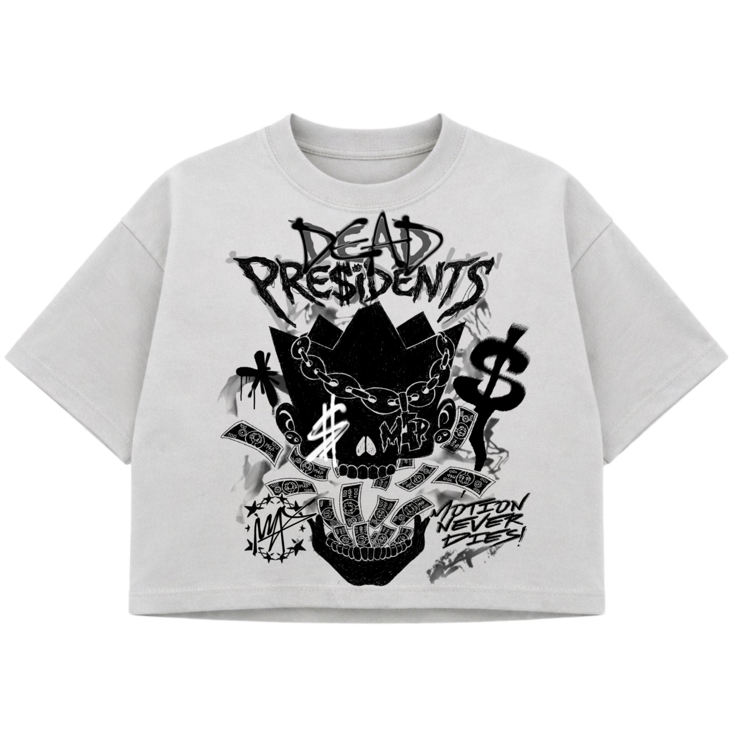 Dead Presidents (Cropped Boxey Tee)