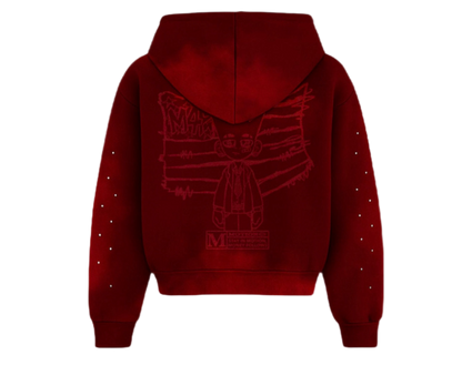 Presidential Zip Up (Maroon)
