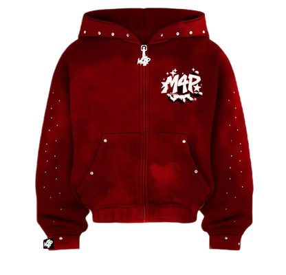 Presidential Zip Up (Maroon)
