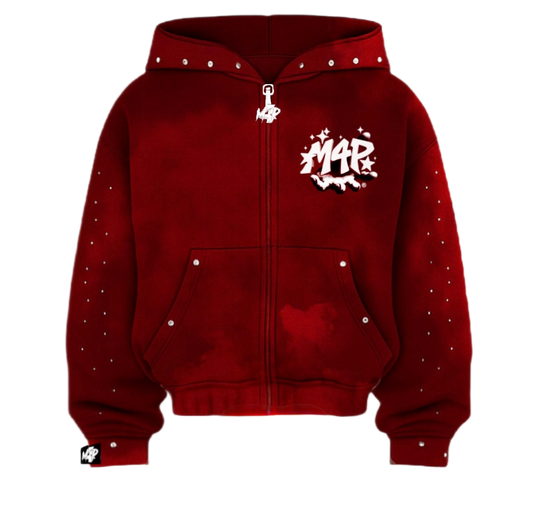 Presidential Zip Up (Maroon)