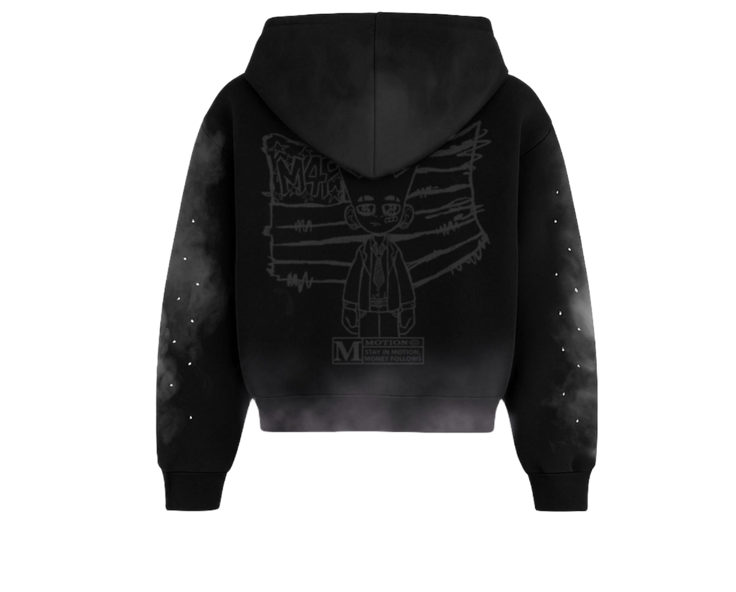 Presidential Zip Up (Black)