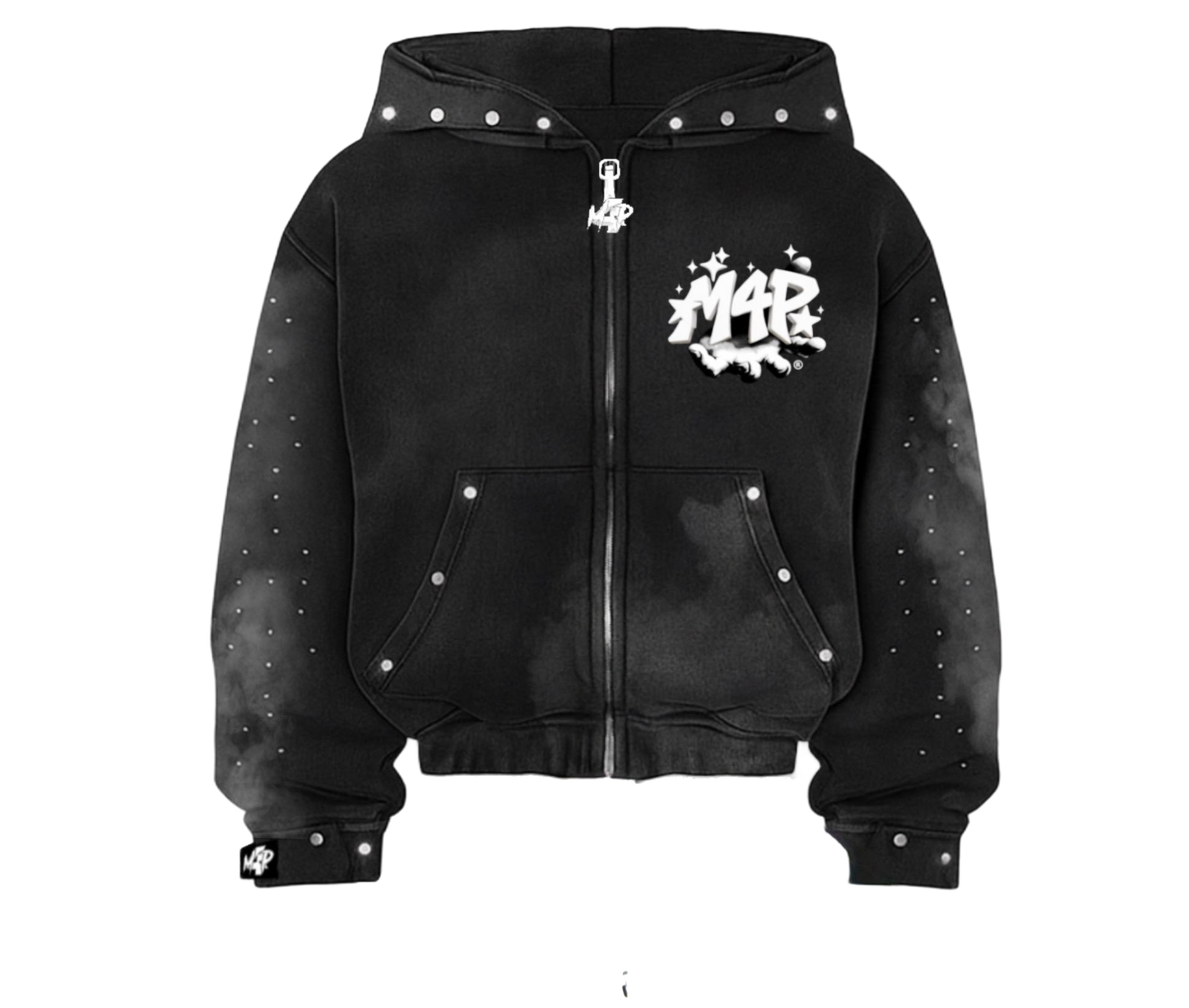 Presidential Zip Up (Black)