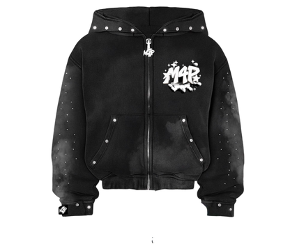 Presidential Zip Up (Black)