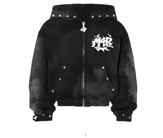 Presidential Zip Up (Black)